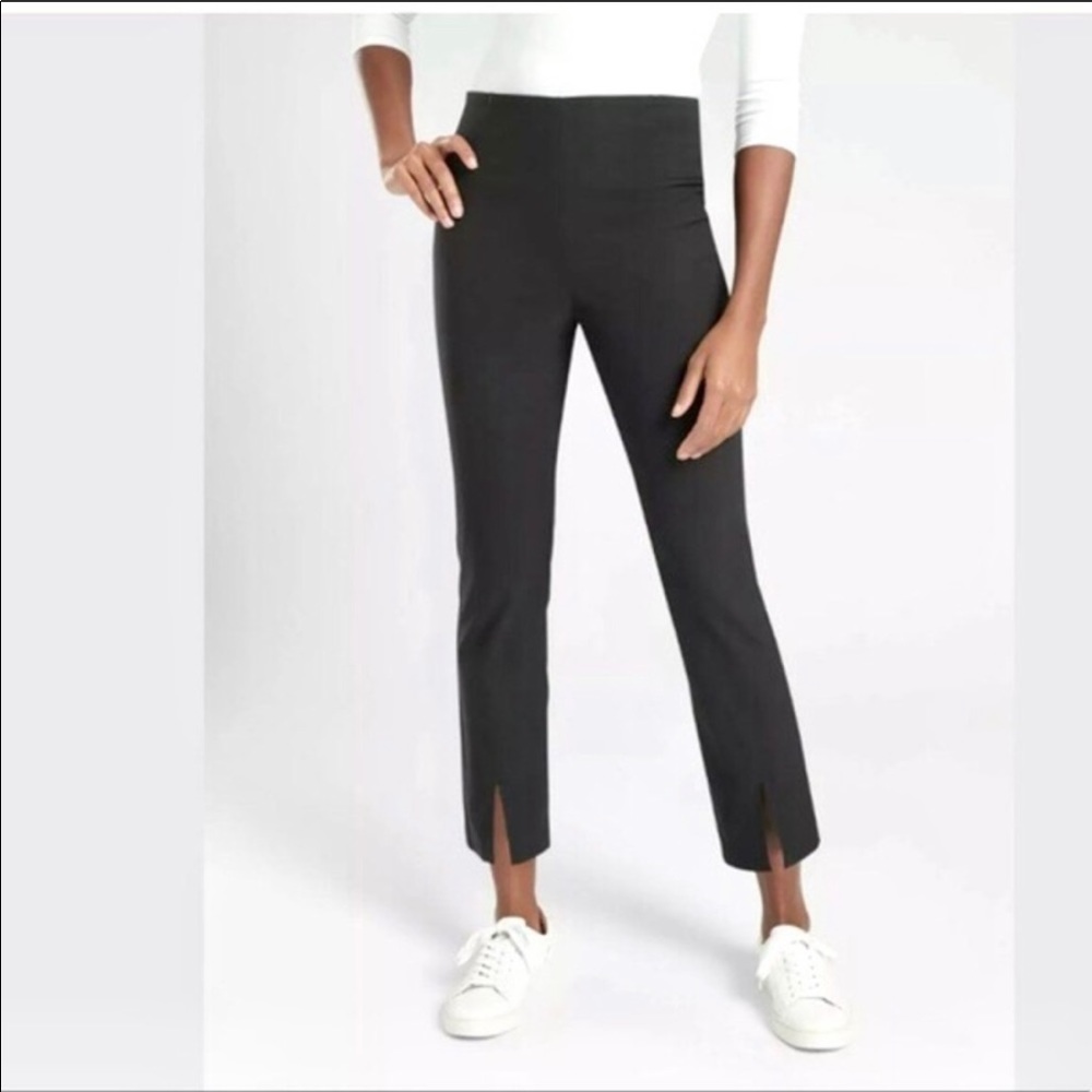 Athleta Slim Wander Slit Front Trouser Pant